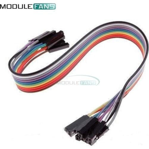 50PCS 50 Root 5Set Dupont Wire Cables 2.54mm 20cm 1P-1P Female to Female for Arduino