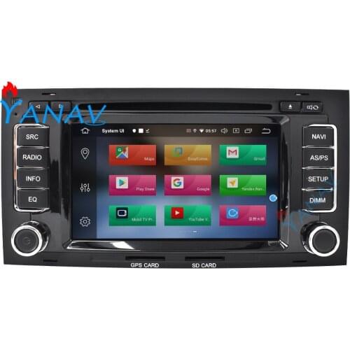 Car stereo audio radio 2 din android receiver For VolksWagen Touareg T5 2003-2010 car multimedia video DVD player GPS navigation