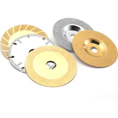Diamond glass Cuting disc 100mm Sharp Slotted Saw plate for Marble tile floor polishing 22mm Angle Grinder Accessories