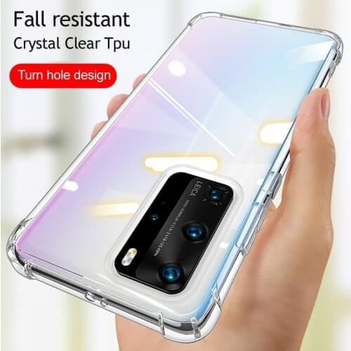 For Huawei P40 P40 Pro P30 Pro Lite Case Cover AirBag Shockproof anti-fall Crystal Clear Phone Cases for huawei p30 p20 pro lite