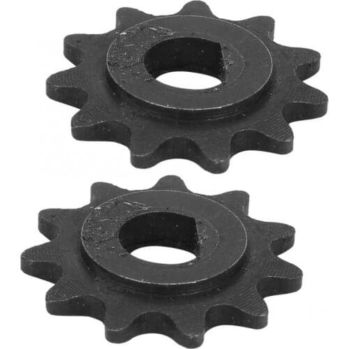 2Pcs E-Scooter Electric Sprocket Drive Pinion 11 Tooth Chain 25H High Speed Motor Gear 8MM Scooter Motor Pinion Gear