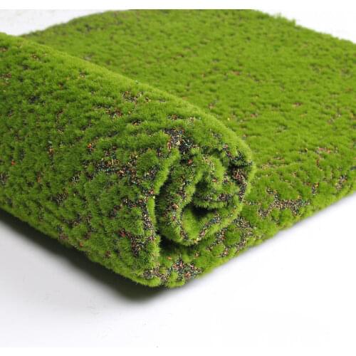 1x Simulation Decoration Turf Lawn Grass Moss Mat For Background Wall-Decor Home