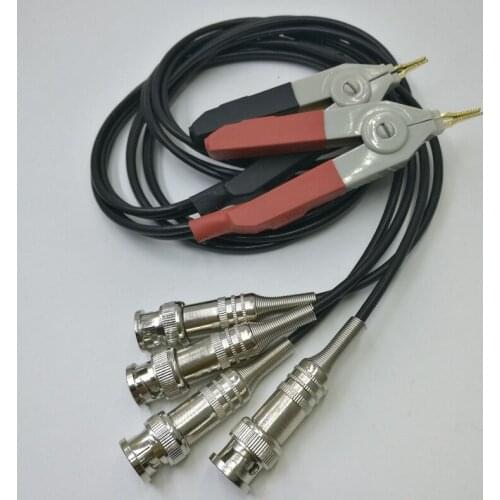 LCR digital bridge connection line universal four-terminal test line SMD patch test clip Kelvin test pen dice