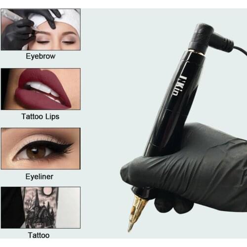 EZ INKin Nano 2-in-1 Rotary Tattoo Permanent MakeUp Machine Pen SMP & PMU & TATTOO Micropigment 3.0MM 2.0MM Stroke Cartridge Pen