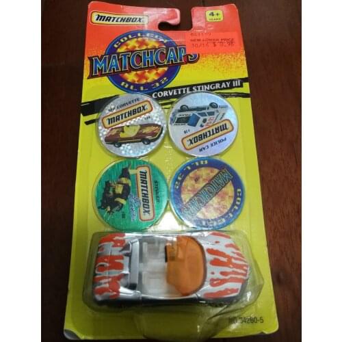 Matchbox 1/64 Corvette StingRay II Collection Metal Die-cast Simulation Model Cars Toys