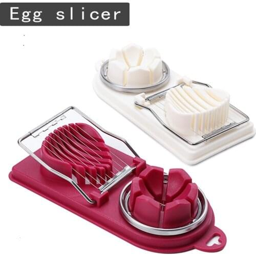 Japanese-Style Multi-Function Egg Cutter Egg Slice Splitter Fancy Split Cut Pine Egg