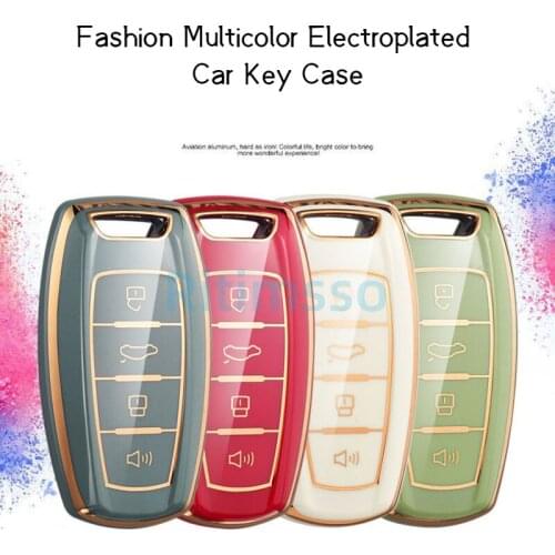 Soft TPU Car Remote Key Case Cover Holder Shell for Great Wall Haval Hover H1 H4 H6 H7 H9 F5 F7 H2S GMW Coupe Auto Accessories