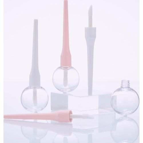 Wholesale 8ml Empty Lipgloss Bottle Tube Lollipop Lip Gloss Tube lip glaze Bottles Liquid Lipstick Package Cute Lip Tubes