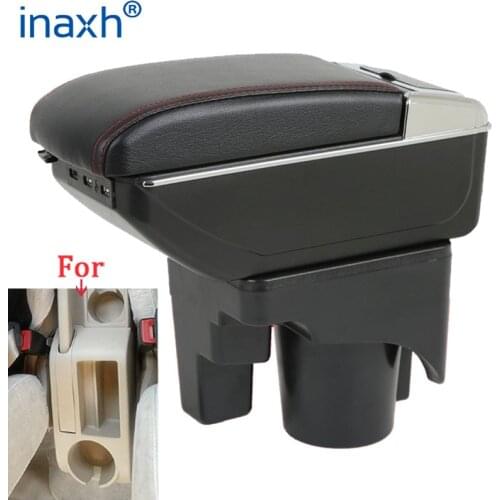 For Volkswagen Golf 6 Armrest box For VW Sagitar 2007-2012 Car Armrest Interior special Retrofit parts Center Storage box USB