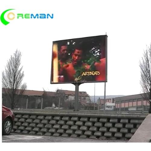 Full Color Advertising LED Wall P8 Waterproof Outdoor LED Displays full color P6 P8 P10 DIP 3in1 SMD 3535