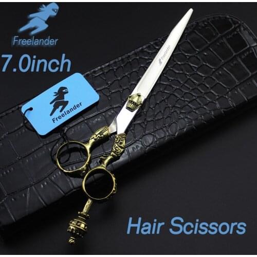 7.0in Freelander Retro Style Profissional Hairdressing Scissors Hair Cutting Scissors Set Barber Shears High Quality Salon