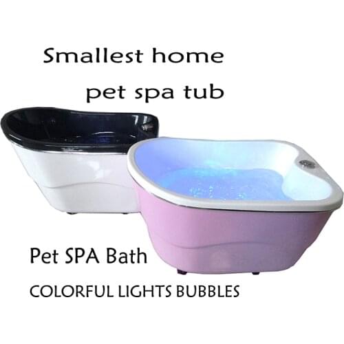 Pet bathtub smallest family dog cat wash shower environment acrylic bathtub wang pet small pet home tub