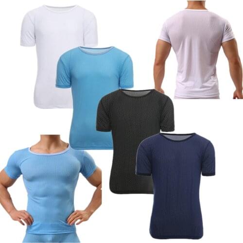 Yufeida Men's Plain T-shirts