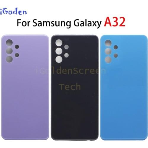 For Samsung Galaxy A32 A325 Battery Back Cover Door Rear Housing Case Assembly Repair Parts For Samsung A326 Back Housing