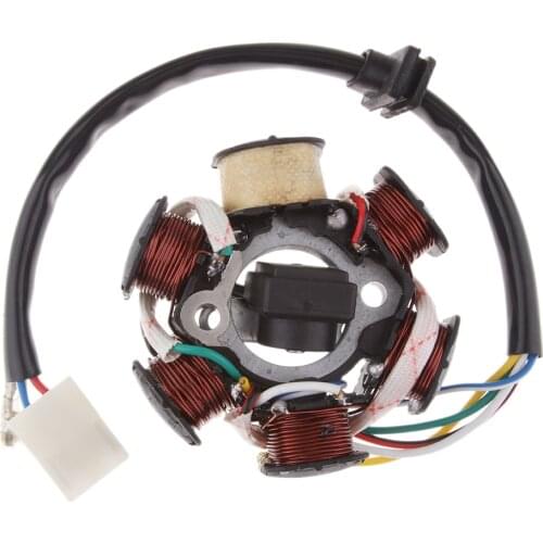 1 Pcs 29mm Centre Hole Stator Coil Magneto 6 Pole For 4 Stroke 110cc 125cc Engines PIT Quad Dirt Bike ATV Buggy Etc