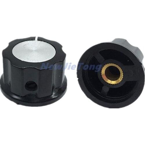 5pcs MF-A103 Bakelite Knob A03 Potentiometer Encoder Band Switch Caps for 3590S RV24YN 6MM 6.4MM