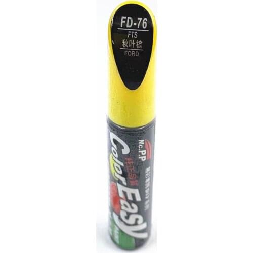 Car scratch repair pen, auto paint pen FD-76 for FORD ecosport,kuga, focus,s-max,fiesta ,car painting pen