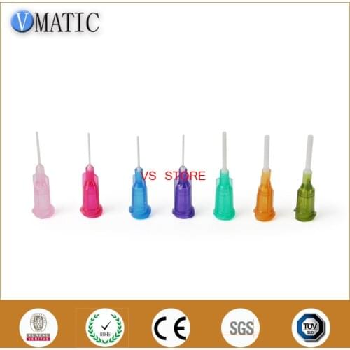 Free Shipping 14G-25G 0.5'' Pp Flexible Dispensing Needle Tip Dispenser Needle 1/2 Inch