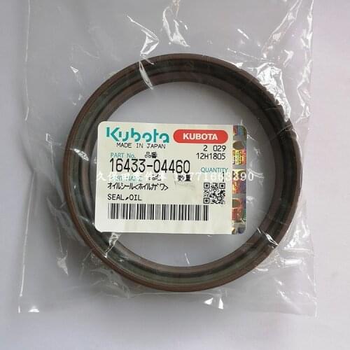 Free shipping for kubota v2403 engine crankshaft rear oil seal KIT 16433-04460 688 harvester fit for excavator Komatsu 56