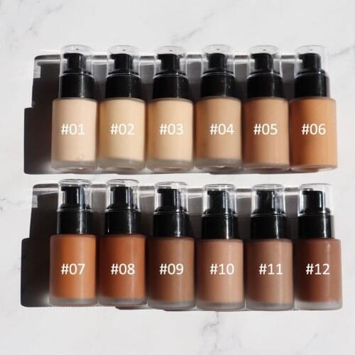 Cover Full Liquid Concealer Foundation Base Moisturizing Oil Control Nude Matte Cream Brightem Cosmetic Makeup Custom Label