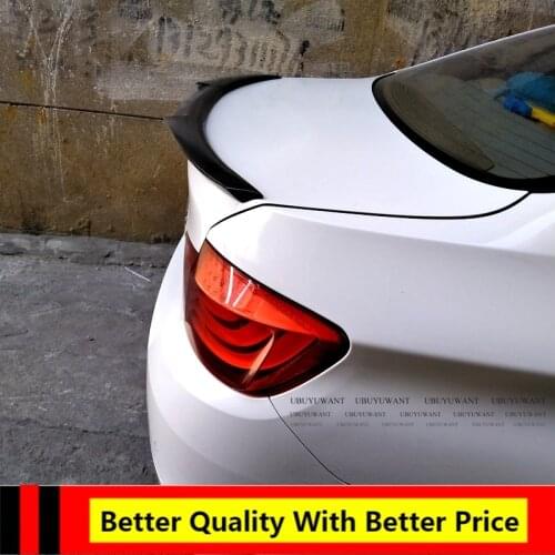 UBUYUWANT For BMW F10 F18 2011 2012 2013 2014 2015 2016 M4 STYLE ABS Rear Spoiler Tail Trunk Boot Wing Decoration Car Styling
