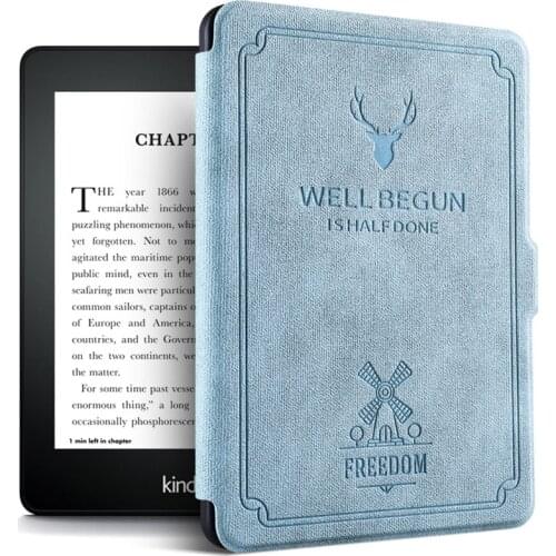 Flip Case Auto Sleep / Wake Function for Kindle Paperwhite 1 / 2 / 3