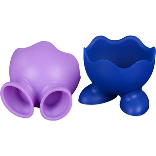 Creative Kitchen Gadgets High Temperature Resistant Silicone Egg Cooker Egg Steamer Poacher Food Grade Egg Holder