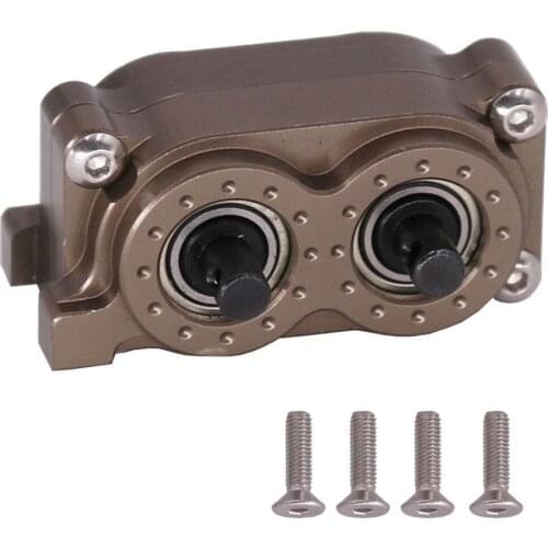 Metal Gearbox Transfer Case for SCX10 90046 1/10 RC Crawler Car Upgrade Parts