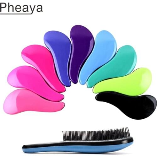 Pheaya Large Stylist TT Hair Comb Massage Hair Brush Reduce Hair Loss Anti-static Combs Beauty Makeup Barber Accessories