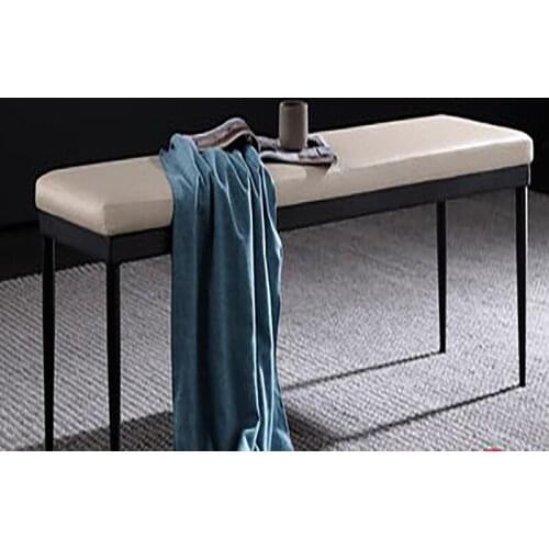 Bench dining chair home dining table stool modern minimalist restaurant leather long stool shoe changing stool bedroom bed end