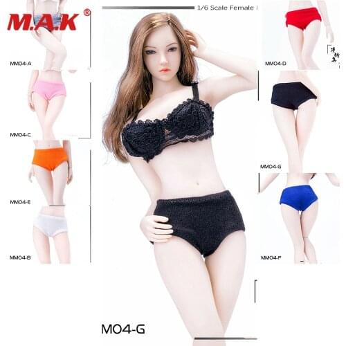 1/6 Scale Sexy Female Underwear Underpant Womens Bottoming Panties Safety Pants Model For 12'' Action Figures Body Accessory