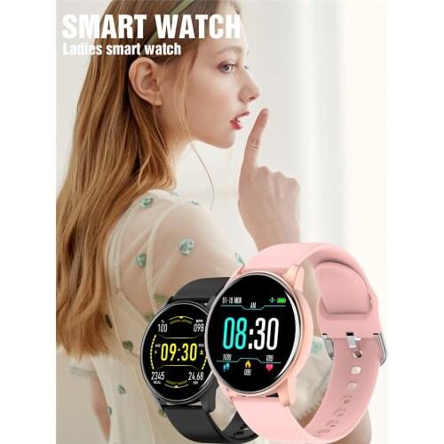 Women Digital Watch Real-time Weather Forecast Activity Tracker Heart Rate Monitor Sports Women Smart Watch Men For Android IOS