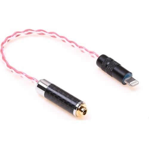 3.5mm Headphone Audio Adapter Compatible iPhone 7 8 12 x xr xs Balanced Silver Plated