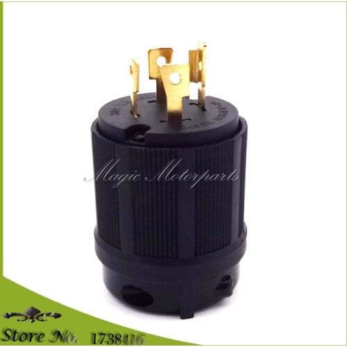 30A L14-30P 4 Prong Chinese Generator Locking Plug 125/250V Safety UL Approval