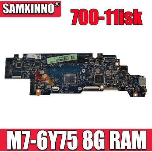 5B20K57017 BIZY1 LA-D131P For Lenovo Yoga 700-11isk 11.6 inch laptop motherboard SR2EH M7-6Y75 CPU 8G RAM top one