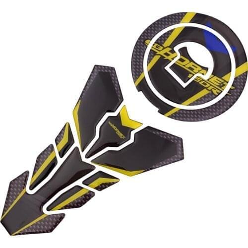 Moto accessory Combo Fuel Tank Pad Stickers Motorcycle decoration decal for honda Hornet 160 R