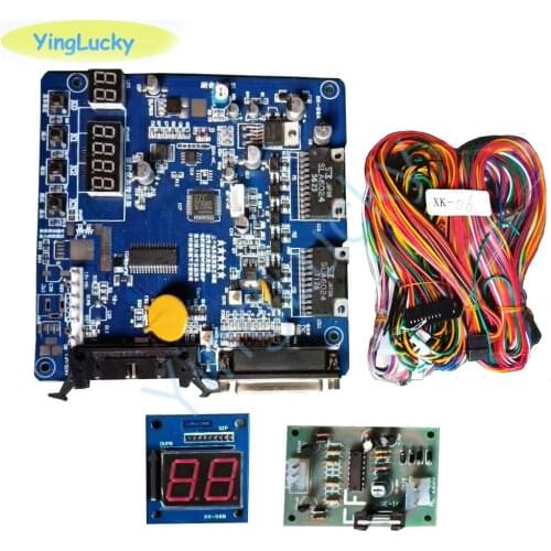 Toy Crane Machine Game Crane Machine Parts DIY Parts for Crane Game pwb slot game board coin acceptor, buttons, harness, grab