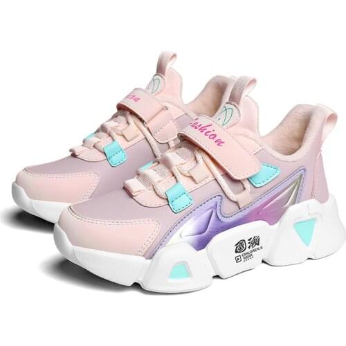 Childrens shoes boys leather waterproof shoes 2020 autumn and winter new childrens sports shoes big childrens and element