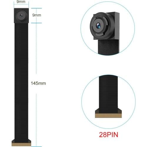 New 24PIN/28PIN 1080P mini camera lens part Surveillance cameras with wifi smart home Video recorder Mini wifi camera lenses