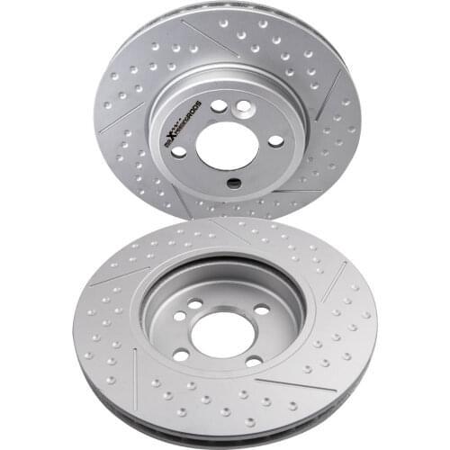 Front Brake Disc Rotors for Mini Cooper R56 R57 for MINI Roadster R56 R59 N16B16A 2pcs