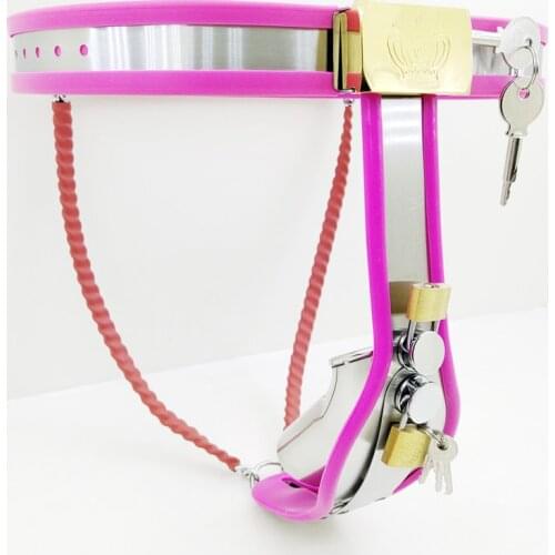 Metal Penis Lock Sleeve Male Chastity Belt Pants Cbt Bondage Stainless Steel Chastity Device Cock Cage Sex Toys For Men BDSM