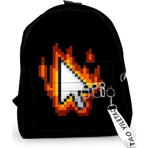 2021 Alan Becker 3D Print Hip hop Men Women Backpack Oxford hanging buckle Style Girls Child School bag Travel Backpack