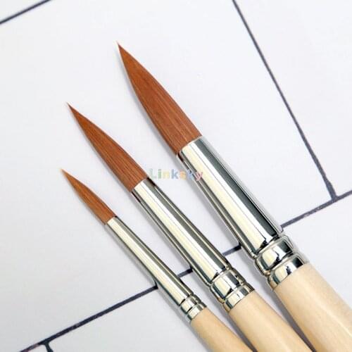 Da Vinci Watercolor Series 188, DARTANA-Spin Extra Pointed, Elongated tip,Extra Smooth Cosmotop Spin Synthetic fibers