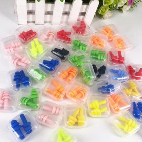 1 Pair Soft Foam Ear Plugs Sound Insulation Ear Protection Earplugs Anti-noise Sleeping Plugs Travel Foam Soft Noise Reduction
