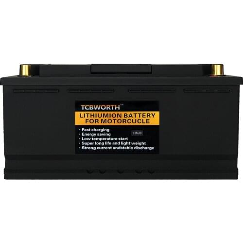 110-20 12.8V 90AH CCA 1900A High Power Jump Starter Motor Car LiFePO4 Built-in BMS Voltage Protection Lithium Iron Start Battery