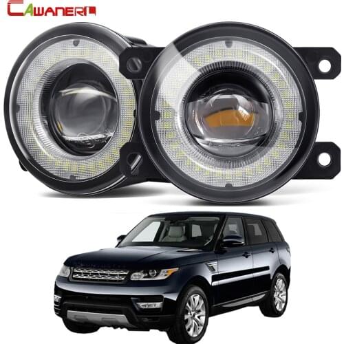 2 Pieces Car LED Fog Light Assembly Angel Eye DRL Daytime Running Light 30W 12V For Land Rover Range Rover Sport LS 2006-2013