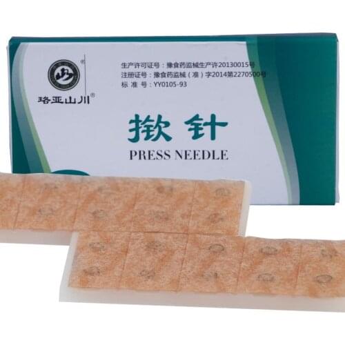 500pcs Ear Press Needle Acupuncture Massage Needle Auricular 5 packs 0.22 * 1.5mm / 0.25 * 2mm free shipping