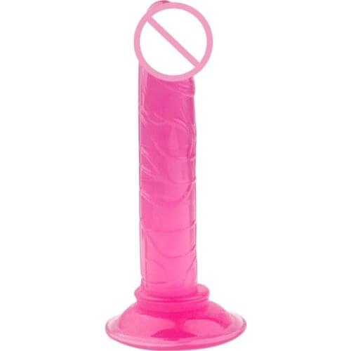 50LF Realistic Dildo Sex Toy with Suction Cup G-spot Plug for Adult Women Men