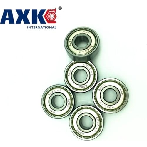 Axk 608zz Bearing Abec-7 ( 10 Pcs ) 8x22x7mm Miniature Ball Bearings 608z Emq Grade 608zz-bearing