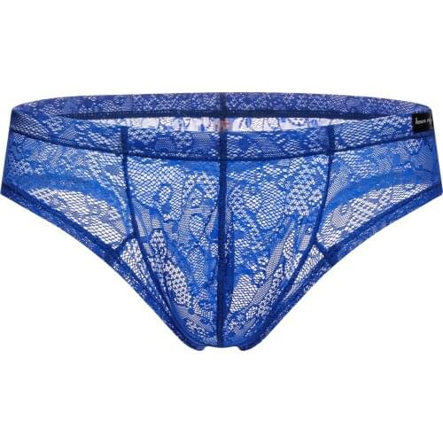 Man Boxer Lace Panties Mens Underwear Lingerie Small Boxer Shorts Homme Mens Sexy Gay Underwear Pouch Cueca Boxer